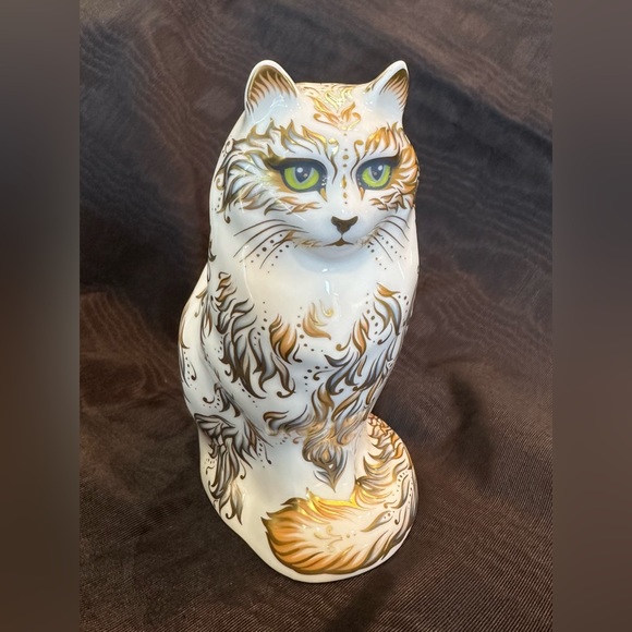 ROYAL CROWN DERBY “Fifi The Cat” - Paperweights by Crown Derby - Picture 5 of 13